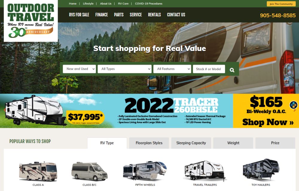 10 Best Motorhome & RV Rentals in Ontario [2023]